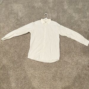Vogue Men's Elegant Cream Dress Shirt
